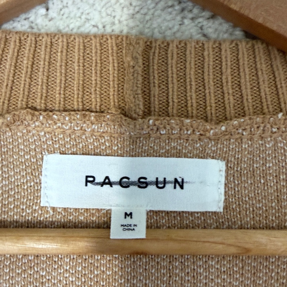PACSUN Brown Horse Pattern Cardigan - Picture 9 of 10